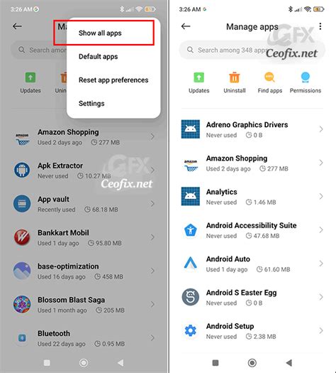 how to find hidden apps on a phone