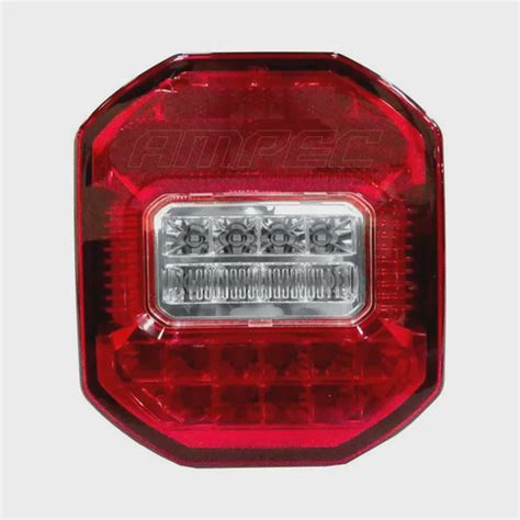 Lanterna Traseira Marmita Ford Cargo Vw Constellation Troller Jeep LED