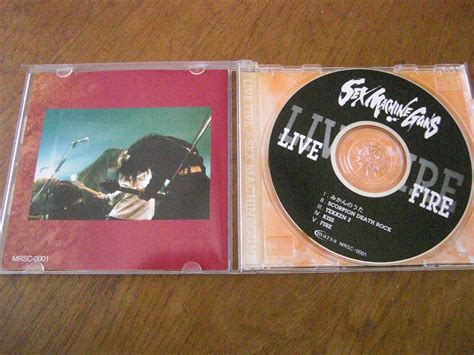 Yahoo オークション SEX MACHINEGUNS LIVE FIRE ステッカー付