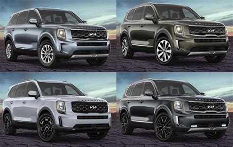 Kia telluride comparison chart