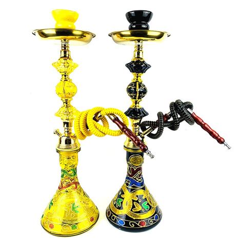 Revive Narguile 50cm Glass Hookah Complete Set 1 Hose Chicha Ceramic Bowl Shisha Vase Base Water