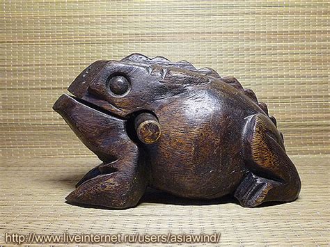 Деревянная лягушка - звукоимитатор. Таиланд.. Обсуждение на ...