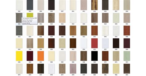 Пленка мдф образцы