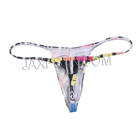 Fashion Print Sexy Men S Underwear G Strings Men Underpants Male Thong Underwear Bikini Tback TS