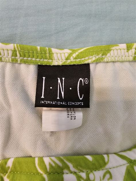 Women S Inc International Concepts Bathing Swimsuit Bikini Size Large