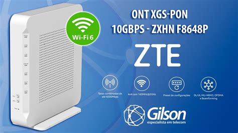 Ont Zte Xgs Pon De Gbps Zxhn F P Datasheet Configura Es E