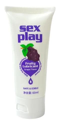 Lubricante Intimo Comestible Sex Play Sabor Uva Ml Mercadolibre