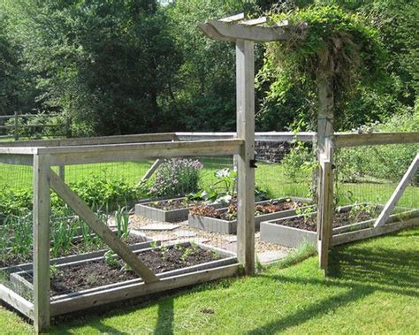 How To Build A Fenced In Vegetable Garden Builders Villa