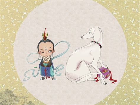 哮天犬初遇二郎神照相馆的木林君 站酷zcool