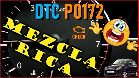 Dtc P0172 Mezcla Rica Que Hacer Código De Error Youtube