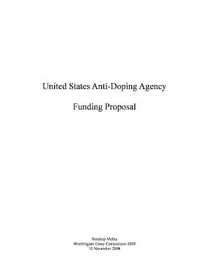 Fillable Online United States Anti Doping Agency Fax Email Print