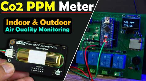 Co2 Sensor With Arduino Indoor Air Quality Monitoring System Co2 Ppm Meter