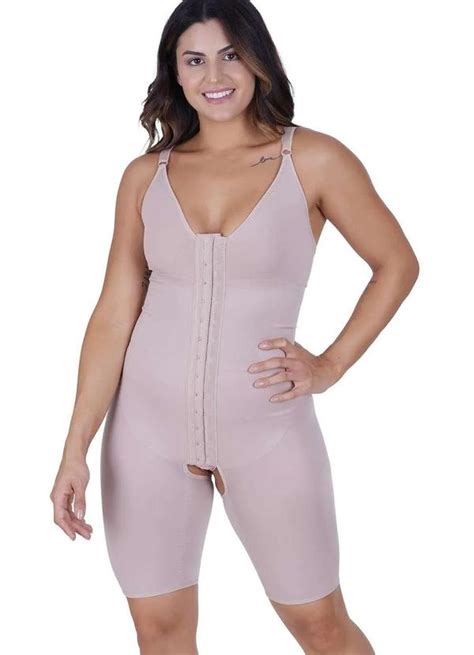 Modeladora Pos Cirurgico Compress Concept Lingerie Bege Bege Concept Lingerie