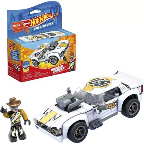 Hot Wheels Mega Construx Rodger Dodger Set Mattel ToyWiz