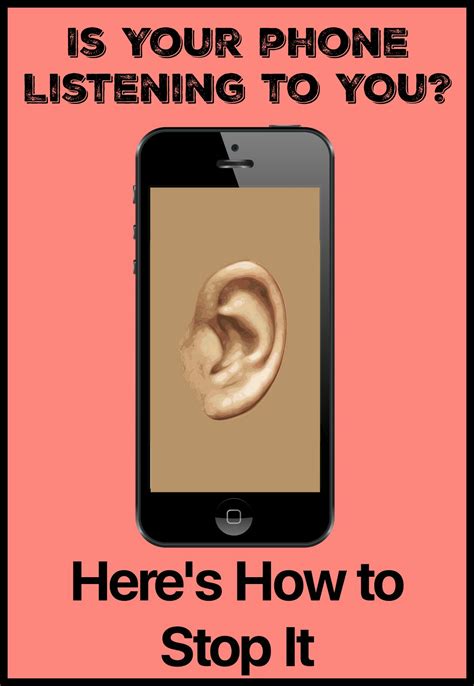 Is Your Phone Is Listening to You? Here's How to Stop It. » The Wonder