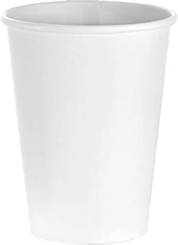 Amazon Count Oz White Paper Hot Cups Disposable Coffee