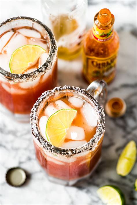 This Refreshing Michelada Recipe Made With Clamato Juice And Mexican