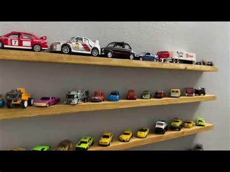 DIY Hot Wheels Display Floating Wood Shelves Great Way To Organize Collection YouTube