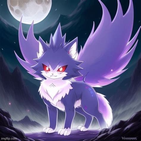 Ai Art My Own Custom Type Meet Lunion The Void Type Eeveelution