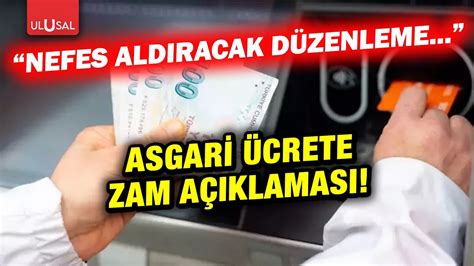 Türk İş ten asgari ücrete zam açıklaması YouTube