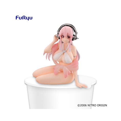 Figure Noodle Stopper Super Sonico Bikini White Ver Meccha Japan