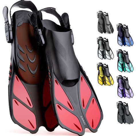 snorkel master adult blue swimming snorkeling fins medium walmartcom