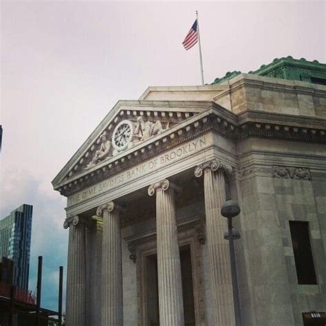 Old Dime Savings Bank Building In Downtown Brooklyn Banks Building