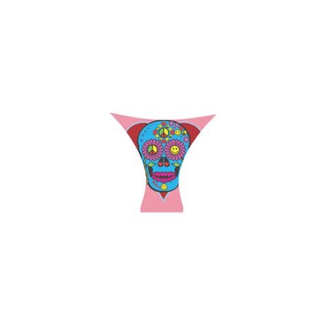 Sugar Peace Skull Custom Bikini Swimsuit Model S ID D