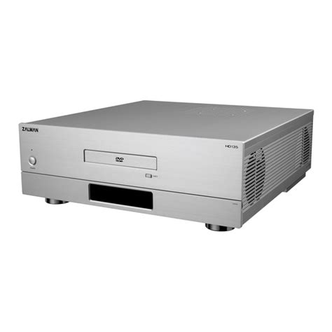 ZALMAN HD135 USER MANUAL Pdf Download | ManualsLib