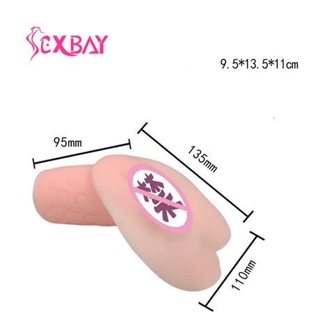 Sexbay TPE Realistic Male Masturbator For Man Plastic Vagina Sex Toy Masturbation Cup Taohuadao