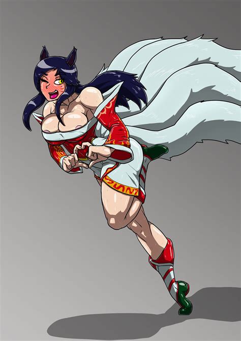 Nippslip Ahri By Allesey Hentai Foundry