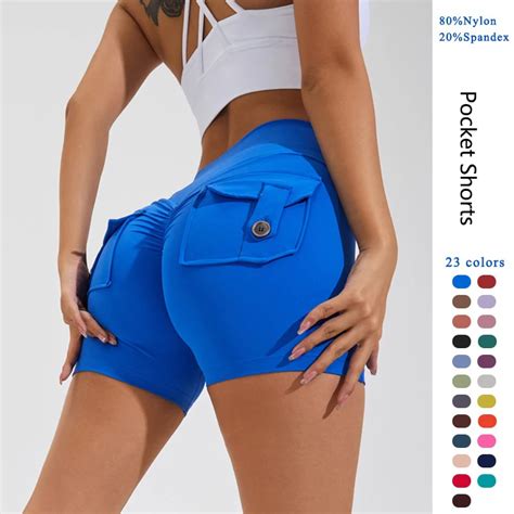 Женские шорты для фитнеса и тренировок | AliExpress