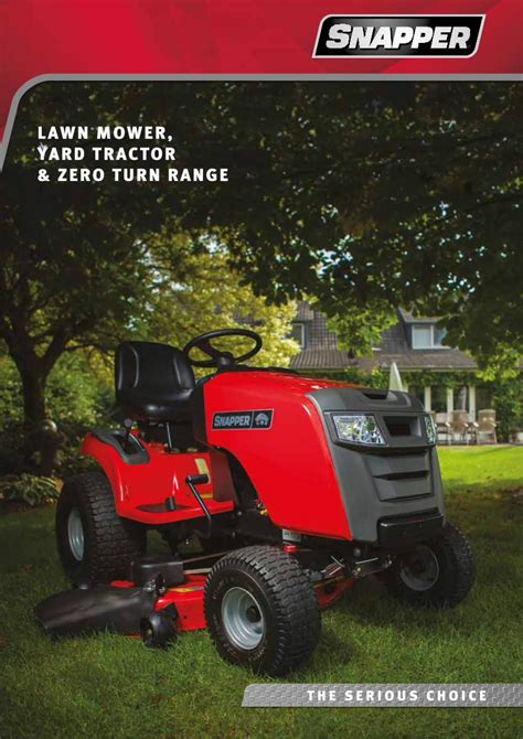 Pdf Lawn Mower Yard Tractor Zero Turn Range Ball Bearings On