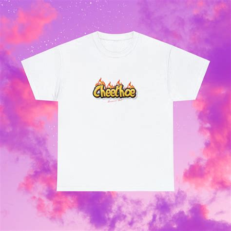 Cheetos Flamin Hot Cheethoe Flamin Hot Heavy Cotton T Shirt Cheetos Etsy