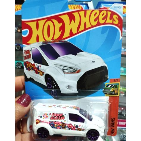 Hot Wheels Ford Transit Connect HW VANS MATTEL Shopee Brasil