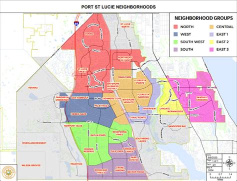 Port St Lucie Florida Map Navigate The Citys Growth Neighborhoods And Key Infrastructure