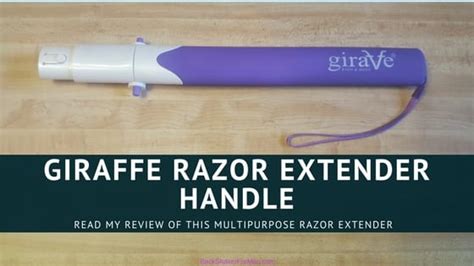 Giraffe Razor Extension Handle Review: Bad Back Shaver But Great ...