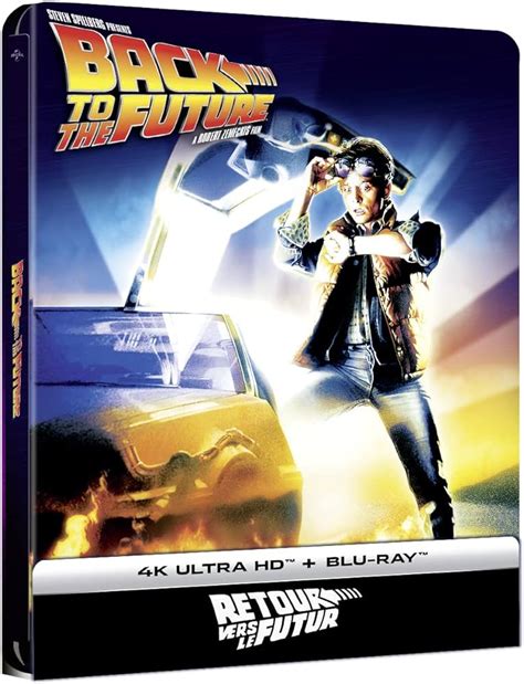 Retour Vers Le Futur K Ultra Hd Blu Ray Dition Bo Tier Steelbook