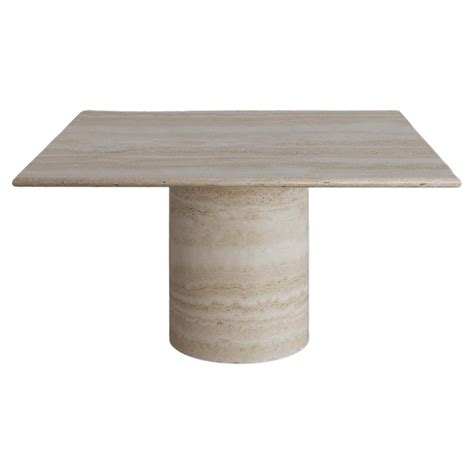 Nude Travertine Voyage Coffee Table III By The Essentialist For Sale At 1stDibs