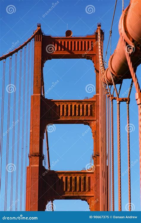 Golden Gate Bridge Stock Image Image Of Architecture 90667375