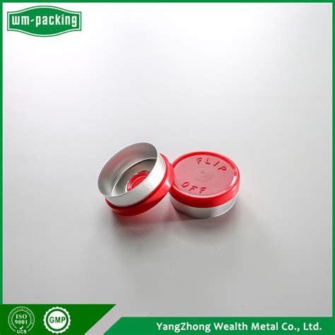 Mm Red Aluminum Plastic Modular Bottle Cap For Antibiotics China