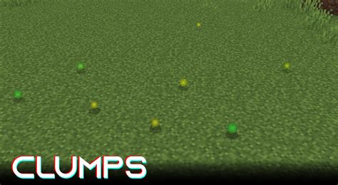 clumps mod  minecraft