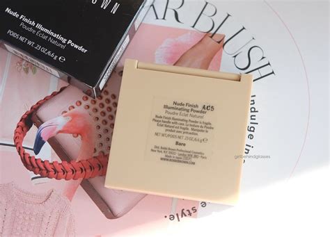 Bobbi Brown Nude Finish Illuminating Powder In Bare Review Girl Behind The Glassese T Nrl