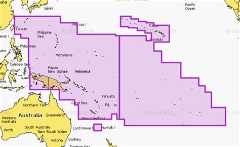 Navionics Chart Large Pacific Islands Crews Navigation