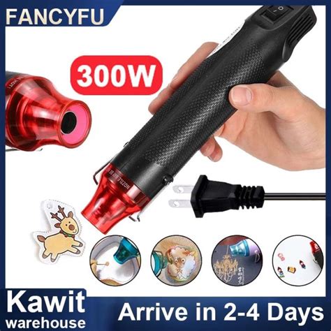 V W Heat Gun Portable Electric Dly Mini Heat Gun Blower Tool Hot Air Gun With Supporting