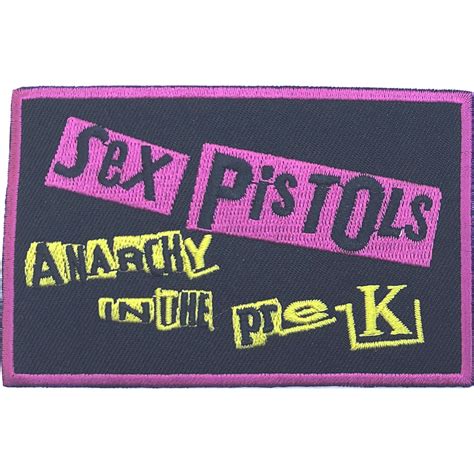 The Sex Pistols Standard Patch Anarchy In The Pre UK By The Sex Pistols SPPAT01