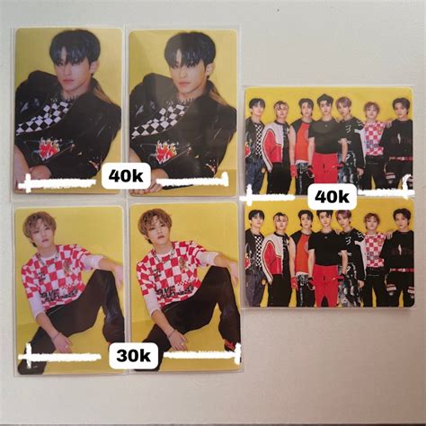 Photocard PC STICKER PACK HOTSA HOT SAUCE NCT DREAM MARK CHENLE GROUP