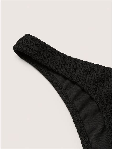 Victoria S Secret Pink Crinkle Triangle Bikini Top Crinkle