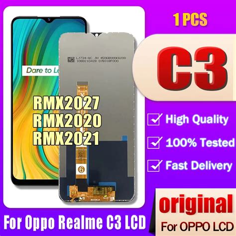 Original For Realme C Display Lcd Rmx Rmx Rmx Touch Screen