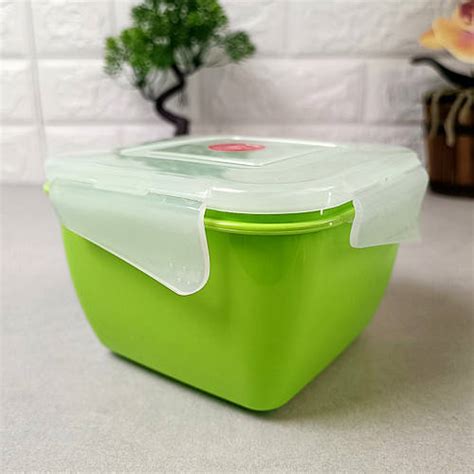 Квадратный пластиковый пищевой контейнер 0.45 л Фиеста (ID#1630323722 ...